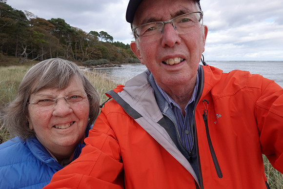 Ann and Derek at Tyninghame