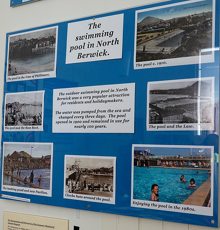 Swimming Pool exhibition at North Berwick Museum