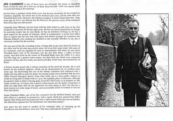 Colinton Characters Booklet (1995)