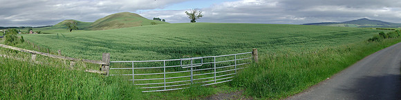 MINTO HILL FROM HASSENDEAN, NEAR HAWICK