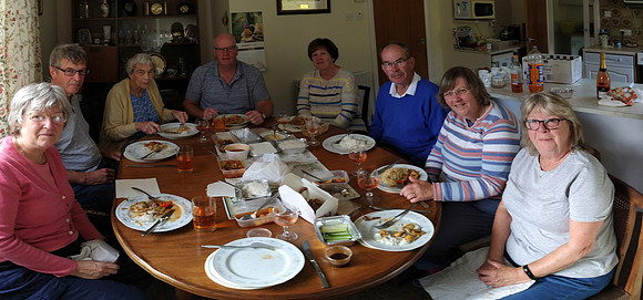 Family gathering at Denholm