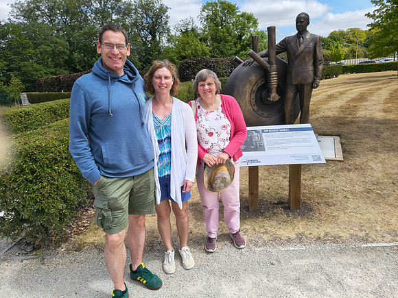 Keith, Fiona and Ann - International Bomber Command Centre (IBCC)