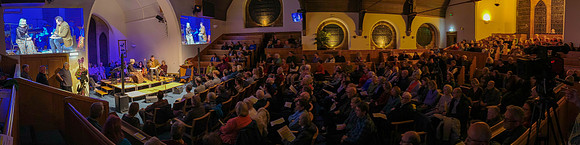 Ali Blevins & Peter Mackay (The Makar) in conversation, and audience