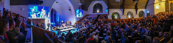 Ali Blevins & Peter Mackay (The Makar) in conversation, and audience