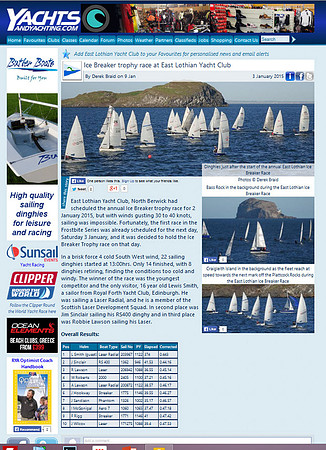 Yachts and Yachting (9 January 2015)