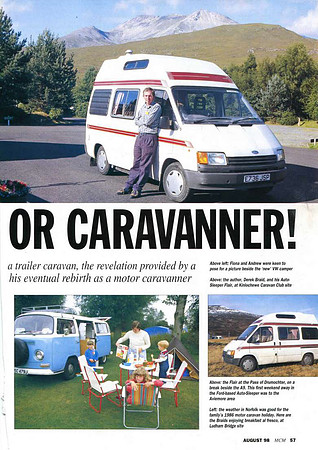Motor Caravan Magazine(August 1998)