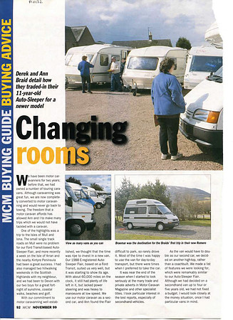 Motor Caravan Magazine (November 1999)