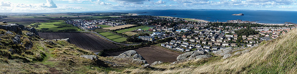 View northwards from North Berwick Law