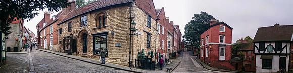 Junction of Steep Hill and Christ's Hospital Terrace, Lincoln