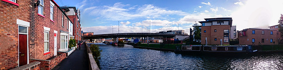 Fossdyke Navigation, west of Brayford Pool, Lincoln
