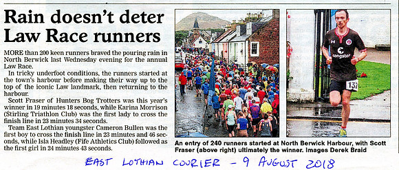 East Lothian Courier (9 August 2018)