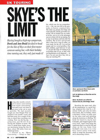 Motor Caravan Magazine(September 1998)