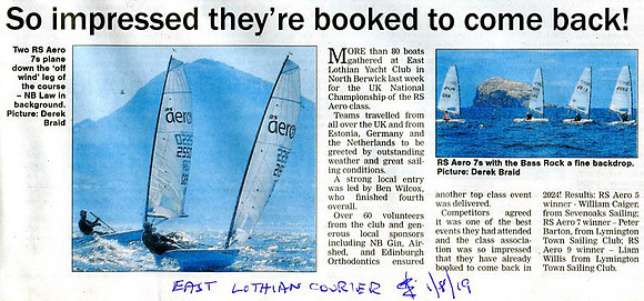 East Lothian Courier (1 August 2019)