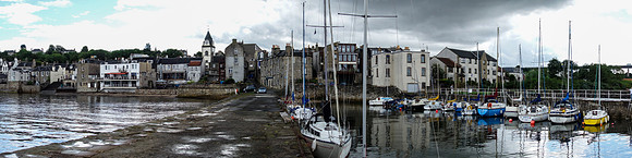 South Queensferry from the harbour