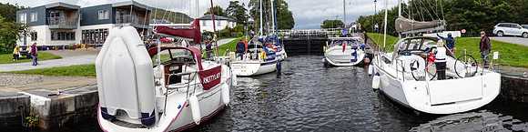 Neptune's Staircase, Caledonian Canal at Banavie.