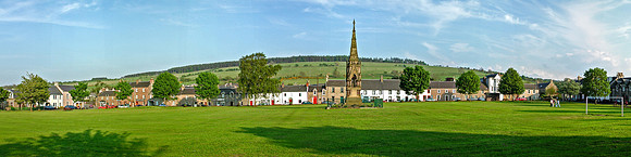 Village Green and Leyden Monument, Denholm
