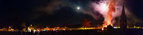 Fireworks and Bonfire, Denholm Green