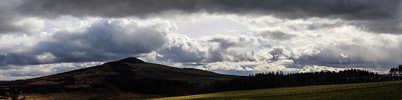 Ruberslaw from Hillhead, Denholm