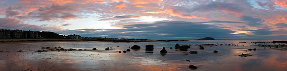 Sunset, Milsey Bay, North Berwick