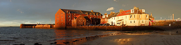 Winter Afternoon, The Granary and Harbour, North Berwick