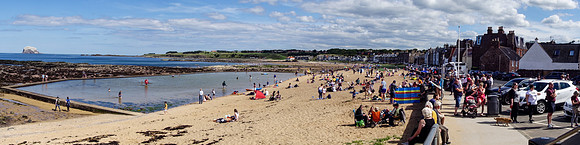 Busy Day at North Berwick East Beach