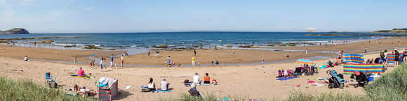 Milsey Bay and the East Beach, North Berwick