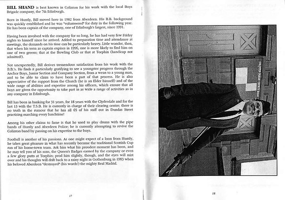 Colinton Characters Booklet (1995)