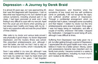Depression Alliance Newsletter