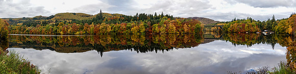 Loch Faskally with Autumn Colours