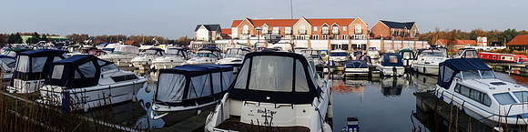 Winter Sunshine, Burton Waters Marina, Lincolnshire