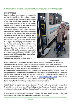 North Berwick News (April 2014)