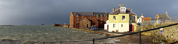 Waves and Windy Conditions, Lower Quay, Harbour, North Berwick, East Lothian