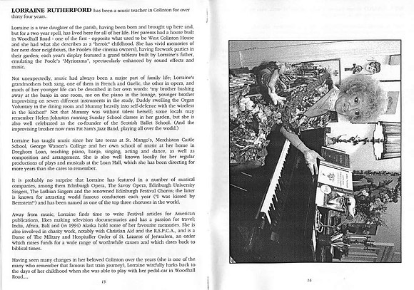 Colinton Characters Booklet (1995)