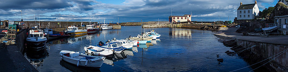St Abbs Harbour, Scottish Borders